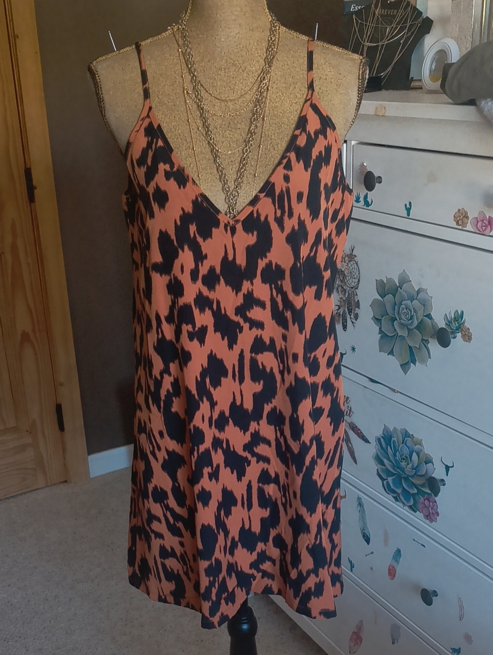 TRENDY Animal Print Slip Dress Bundle - Size Medium (Set of 2) ✨